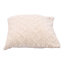 Plush Throw Pillow with Pillow Insert White 50cm x 50cm