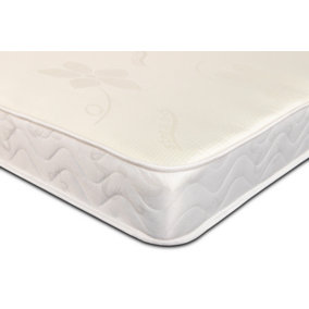 Pluto Stress Free Essentials 17cm Deep Value Memory Foam Spring Mattress 2ft6 Small Single (75cm x 190cm)