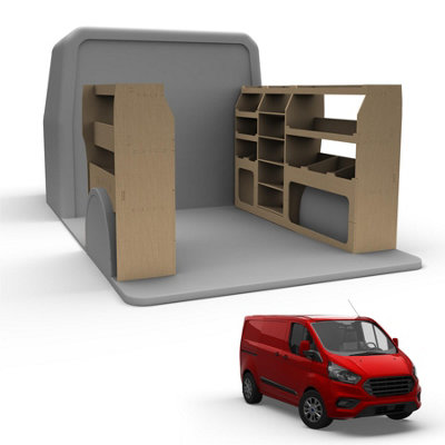Plywood Racking for Ford Transit Custom (2013-2024) LWB - BOTH SIDES ...