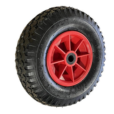 Pneumatic Wheel 31.5cm 12" for Wheelbarrow Sack Truck Lawn Mower, Tyre Replacement, 20mm Roller Bearing Bore