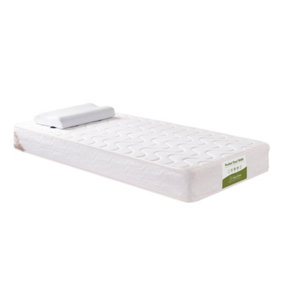Pocket Flexi 1000 Mattress with Pocket Spring & Reflex Foam 18 cm deep - Ideal for all bed types, 4FT6 Double, 135 x 190 cm
