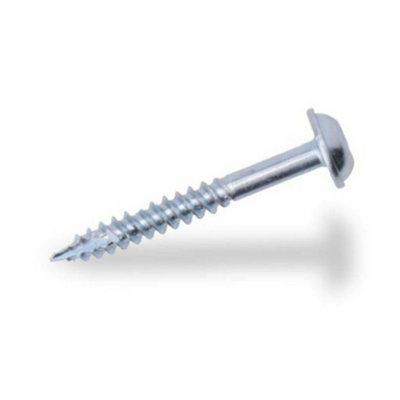 Pocket Hole Screws for Hardwoods, 32mm Long, Pack of 250, Fine Self-Cutting Threaded Square Drive, EPHS732250F, EPH Woodworking