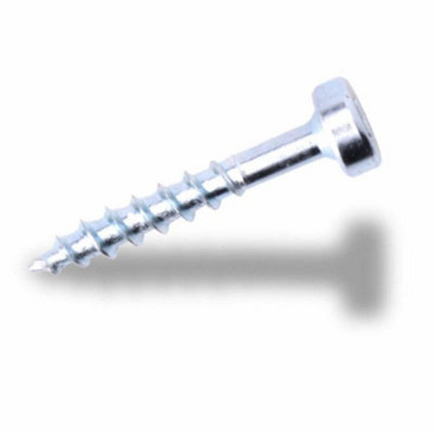 Pocket Hole Screws for Softwoods, 25mm Long, Pack of 250, Coarse Self-Cutting Threaded Square Drive, EPHS725250C, EPH Woodworking
