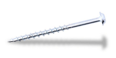 Pocket Hole Screws for Softwoods, 50mm Long, Pack of 100, Coarse Self-Cutting Threaded Square Drive, EPHS850100C, EPH Woodworking