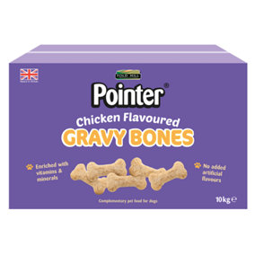 Pointer Gravy Bones Chicken Flavoured 10Kg