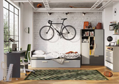 POK  Highboard Cabinet (H)1630mm (W)1000mm (D)400mm- Children's Bedroom Storage Furniture