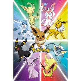Pokémon Eevee Evolution 61 x 91.5cm Maxi Poster