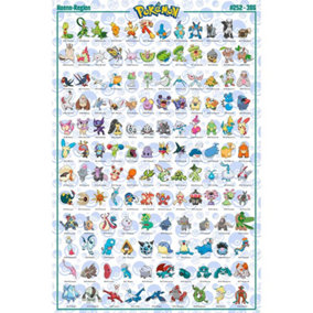 Pokémon Hoenn 61 x 91.5cm Maxi Poster