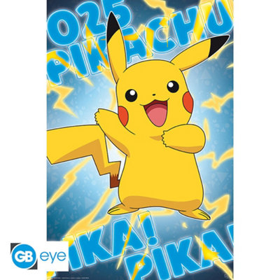 Pokémon Pikachu 61 x 91.5cm Maxi Foil Poster