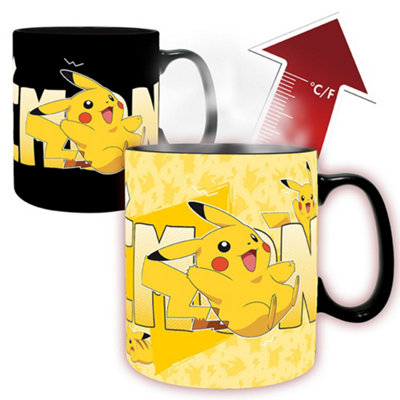 Pokémon Pikachu Heat Change 460ml Ceramic Mug