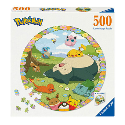 Pokemon, Circular 500pc - Brand New and Sealed