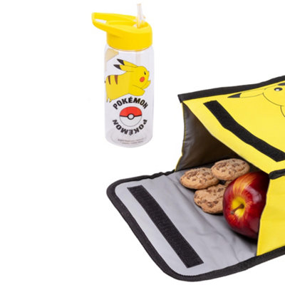 Pokemon 4 Piece Set: Backpack, Lunch Bag, Pencil Case & Water Bottle S