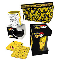 Pokemon Pikachu Mug Set Yellow/Black/White (One Size)