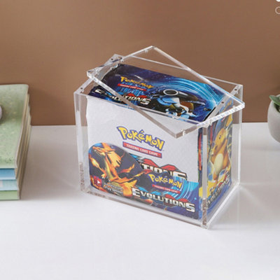 Pokemon TCG Booster Box Premium Acrylic Display Case UV+ Protection