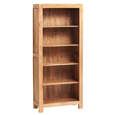 Poko Light Mango Large Open Bookcase