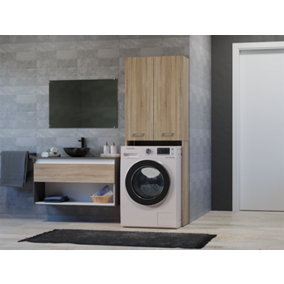 Pola DD Washing Machine Surround Cabinet Sonoma Oak
