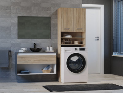 Pola DK Washing Machine Surround Cabinet Sonoma Oak