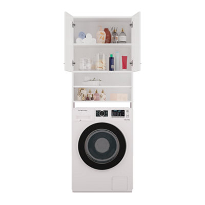 Pola DK Washing Machine Surround Cabinet White
