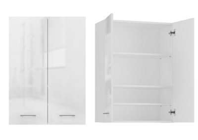 Pola Mini DD Cabinet Gloss White