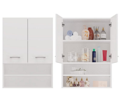 Pola Mini DK Cabinet White - Durable and Stylish | DIY at B&Q