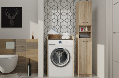 Pola NP Washing Machine Cabinet Sonoma Oak