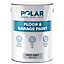 Polar Anti Slip Grey  Garage Floor Paint - 5 Litres Hard Wearing - Tough & Durable