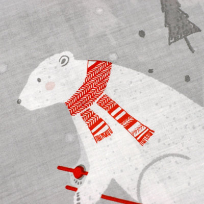 Polar Bears Christmas Duvet Cover Set