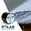 Polar Clear Tapeseal - 4" x 5ft - Instant Waterproof Seal - Interior & Exterior - Ideal for Doors, Windows, Roofs, Gutters