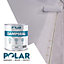 Polar Damp Seal White Anti Damp Paint 2.5 Litre, Damp Proof Paint Stain Blocker Seals Brick, Concrete, Cement and Plaster Walls
