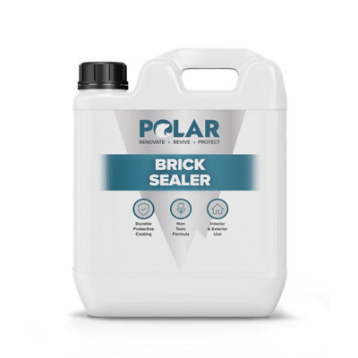 Polar Dust Proof Brick Sealer 5 Litre, Seal & Protect Interior ...