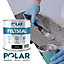 Polar Felt Seal Paint 1L Clear, Instant Waterproof Roof Sealant for All Felt Roofs