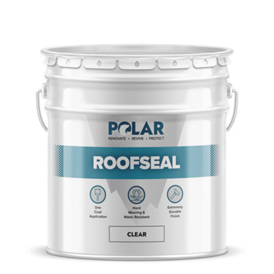 Polar Roof Seal Paint Clear 20KG Instant Waterproof Roof Sealant