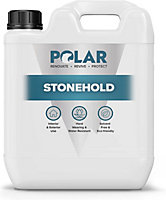 Polar Stonehold Binder Solution 2.5L Clear - Interior & Exterior - Ideal for Stone & Concrete Floors & Walls