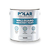 Polar Wallguard Masonry Paint - White - 2.5 Litre - Exterior Coatings