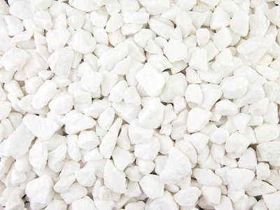 Polar White Spanish Marble Gravel 20mm - 50 Bag (1000kg)
