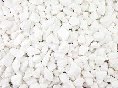 Polar White Spanish Marble Gravel 20mm - Bulk Bag 800kg - 4