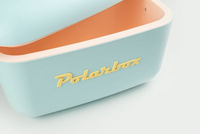 Polarbox Retro 12L Coolbox - Sky Blue Classic