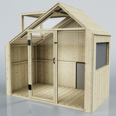 B&q on sale wooden playhouse