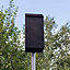 Pole Mounted Roost Maternity Single Box - No pole - Plywood/Ceramic - L13 x W26 x H49 cm