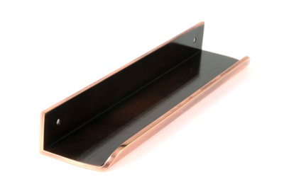 Polished Bronze 200mm Moore Edge Pull