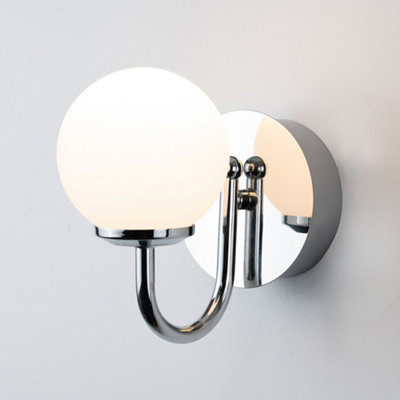 Chrome wall lights deals b&q