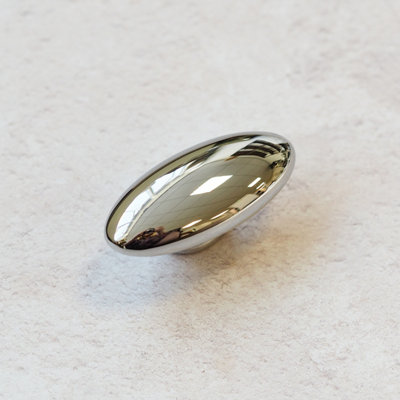Polished Chrome Oval Cabinet Door Knob Pull Price Comparisons | Compare The Build