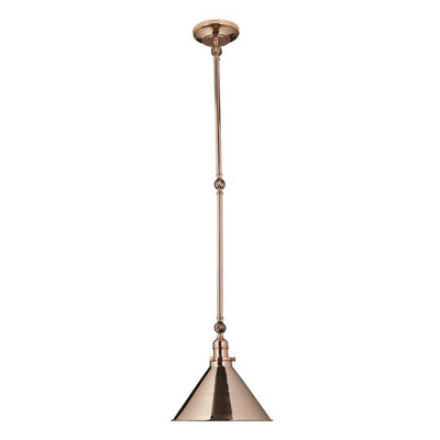 Polished Copper Wall Light with 3 Adjustable Joints - Elegant LED E27 60W
