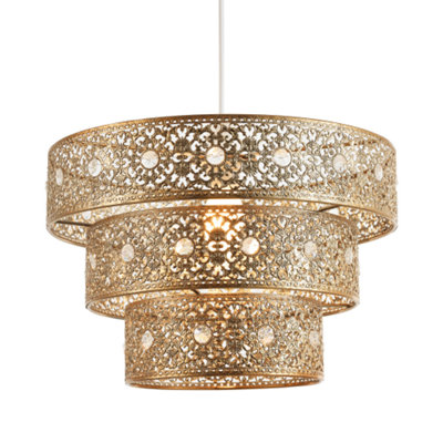 Moroccan light outlet shade