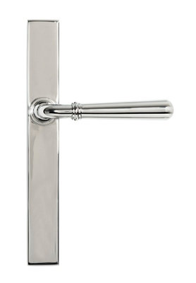 Polished Marine SS (316) Newbury Slimline Lever Espag. Latch Set