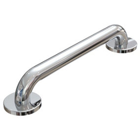 Polished Stainless Steel Grab Rail - 18"/45cm