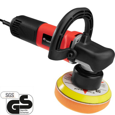 Polisher set dual action 710W - black/red