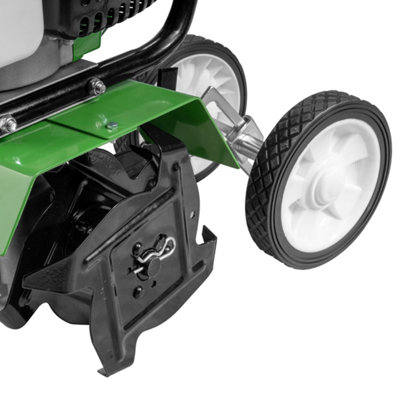 POLLOR 52cc Petrol Rotavator Garden Tiller 2-Stroke Mini Soil ...