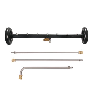 O-Ring Chassis Cleaner Flusher Kit,360° Spinning Nozzle