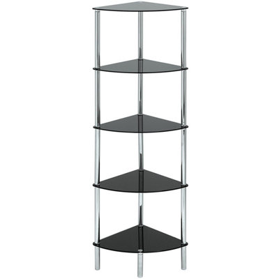 Polo 5Tier Display Glass Unit/Bathroom Rack